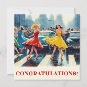 Crosswalk Dance 2 Card