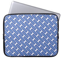 "Crossweave Blue" Laptop Case