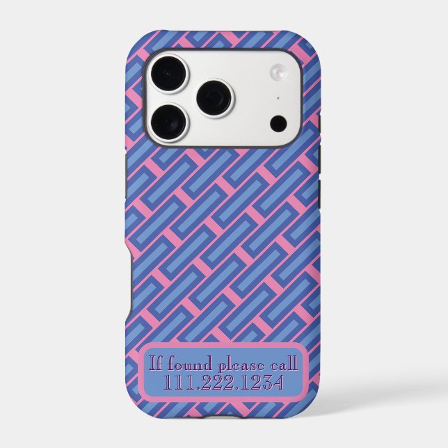 "Crossweave" iPhone / iPad case (Back)