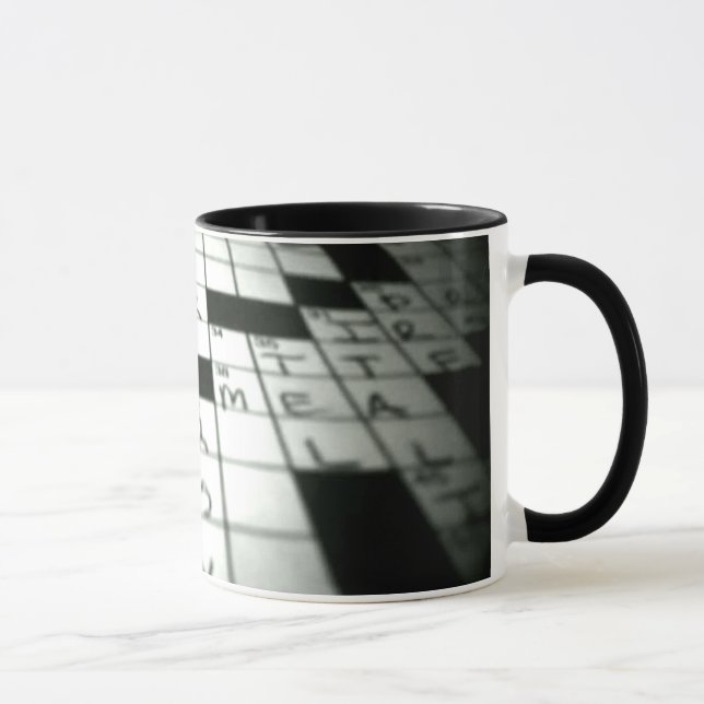 Crossword coffee mug (Right)