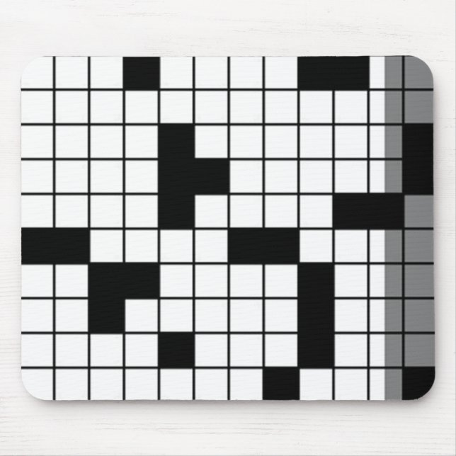 Crossword Mousepad (Front)
