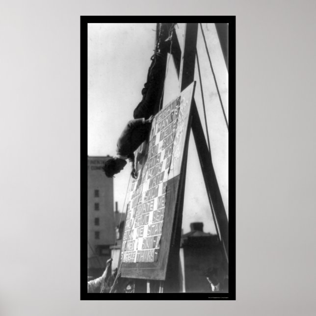 Crossword Puzzle Challenge 1925 Poster (Front)