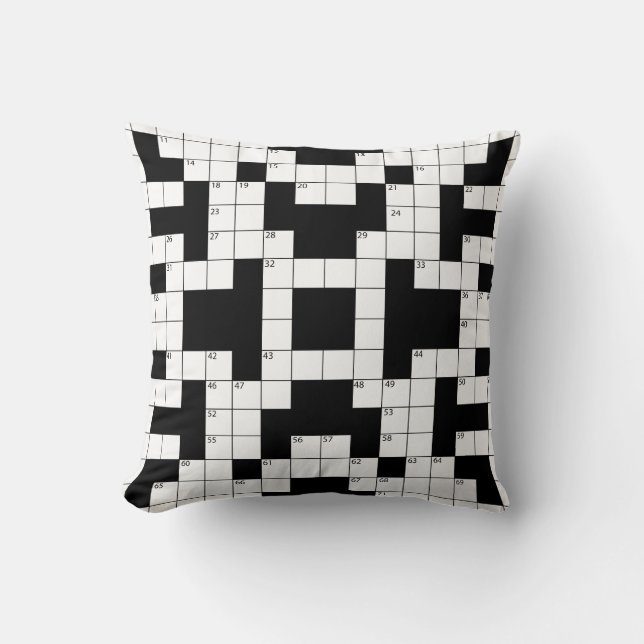 Crossword Puzzle Cushion (Front)
