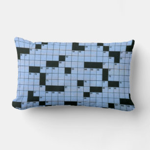 Crossword Puzzle Lumbar Cushion