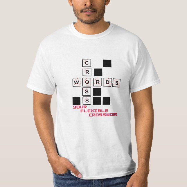 crossword puzzles T-Shirt (Front)