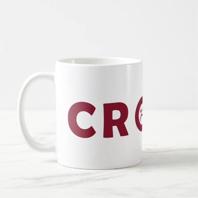 crosta (cross in Scottish Gaelic - Gàidhlig)  Coffee Mug (Left)