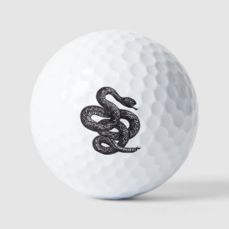 Crotalus Cascavella Snake (Venemous Pit Viper) Golf Balls