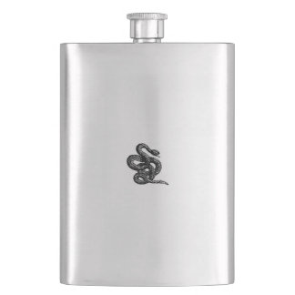 Crotalus Cascavella Snake (Venemous Pit Viper) Hip Flask