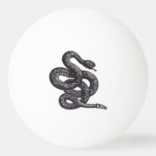 Crotalus Cascavella Snake (Venemous Pit Viper) Ping Pong Ball