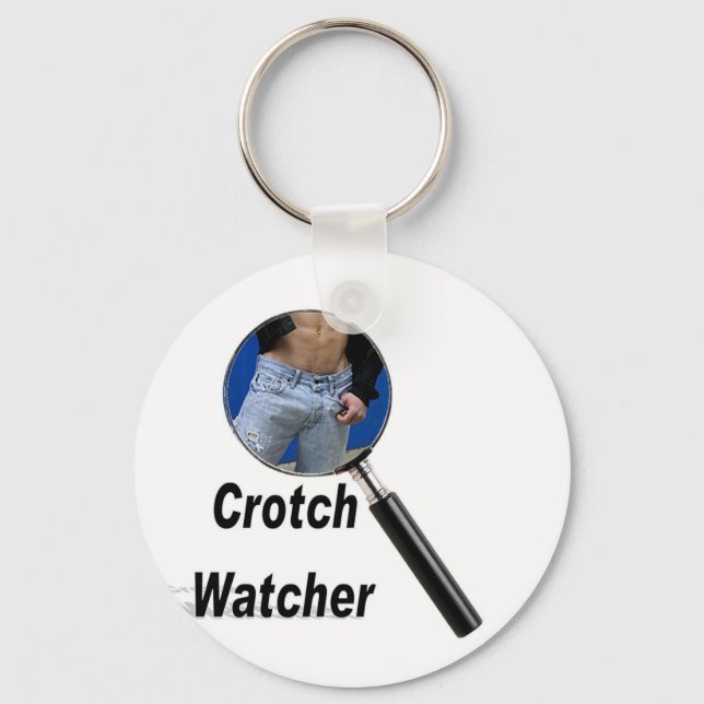 Crotch Watcher Key Ring (Front)