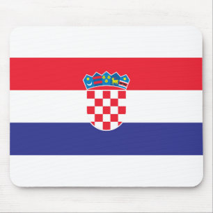 Crotia Flag Mouse Pad
