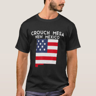 Crouch Mesa USA State America Travel New Mexican N T-Shirt
