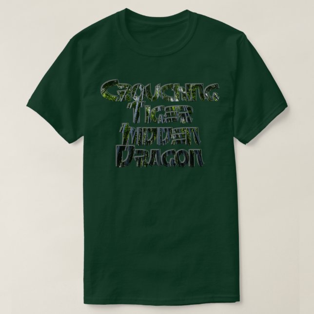 Crouching Tiger Hidden Dragon T-Shirt (Design Front)