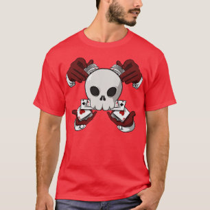 Croupiers crew Jolly pirate  no caption T-Shirt