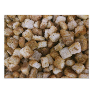 Croutons Photo Print