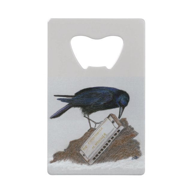 Crow and Harmonica (Front)