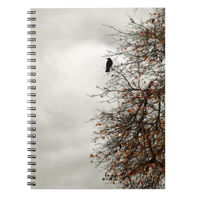 Crow And The Golden Leaves Notebook (Front)