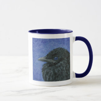 crow baby mug
