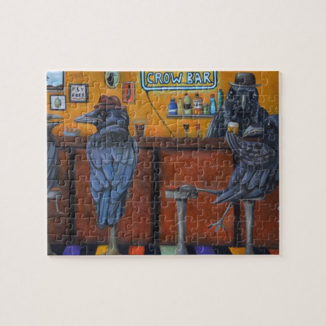 Crow Bar Jigsaw Puzzle (Horizontal)