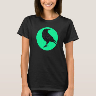 Crow Bird Minimalist Bird Premium T-Shirt
