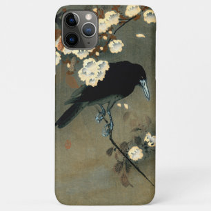 Crow & Blossom by Ohara Koson (1910) iPhone 11 Pro Max Case