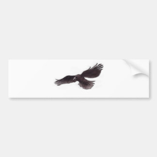Crow Bumper Sticker