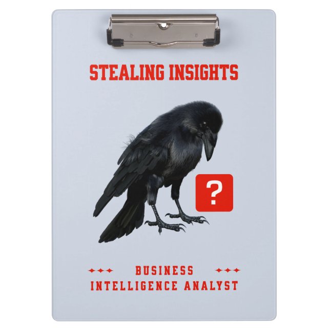 Crow Business Intelligence Analyst Clipboard (Front)