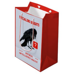 Crow Business Intelligence Analyst Medium Gift Bag