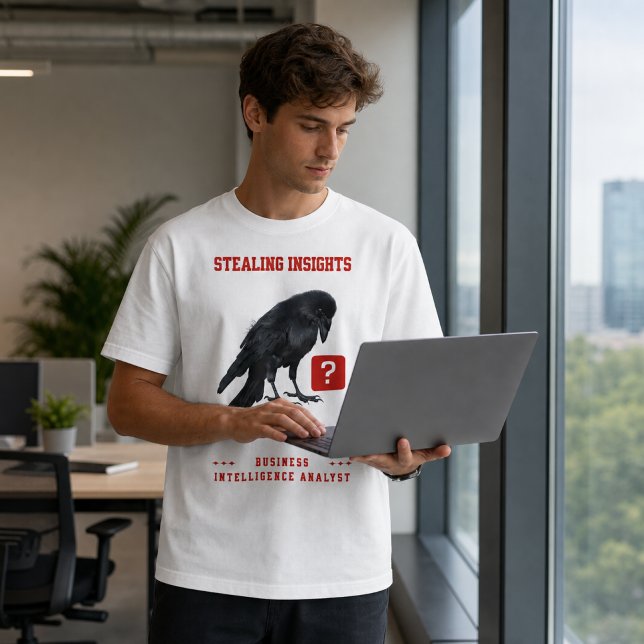Crow Business Intelligence Analyst T-Shirt (Creator Uploaded)