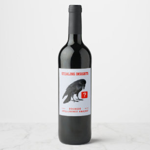 Crow Business Intelligence Analyst Wine Label