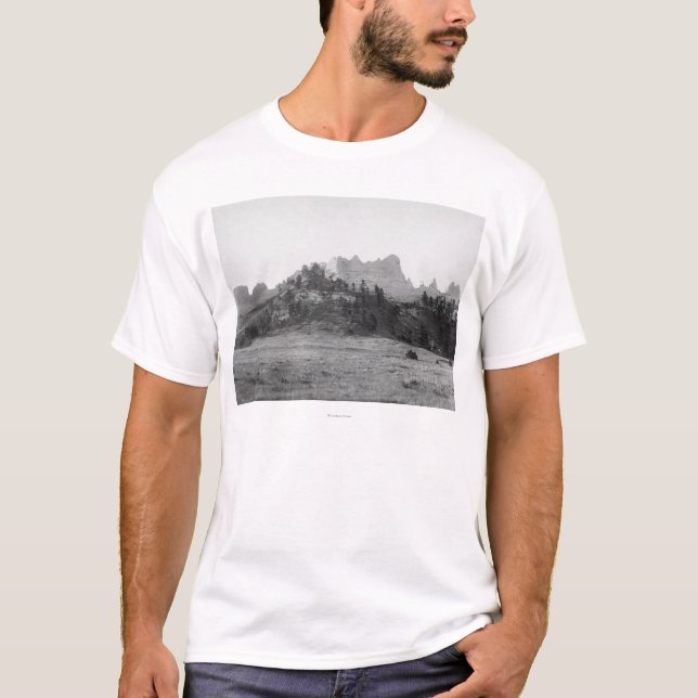 Crow Butte near Ft. Robinson Photograph T-Shirt (Front)