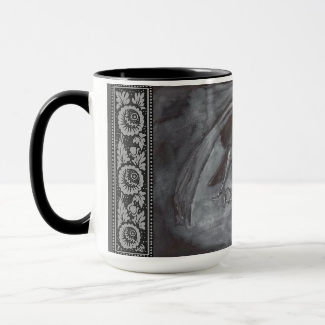 Crow by Moonlight Mug (Left)