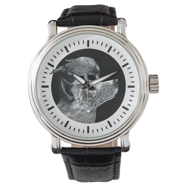 Crow & Cattledog Watch (Front)