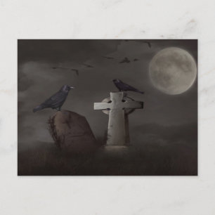 crow cemetary postcard