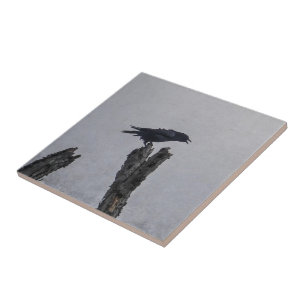 Crow Ceramic Tile