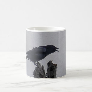Crow Coffee Mug