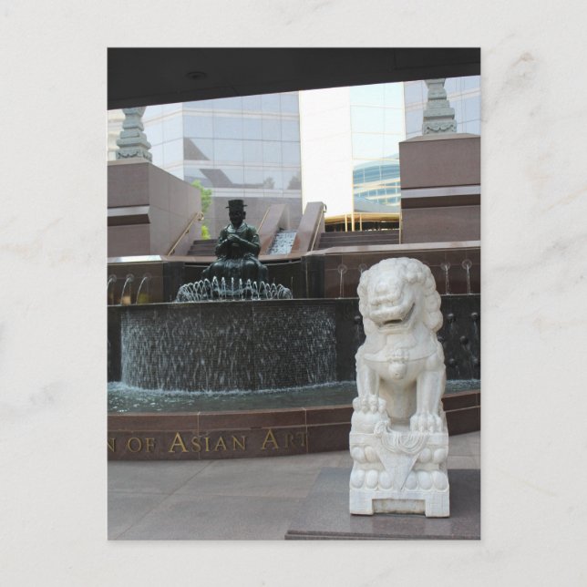Crow Collection of Asian Art Fountain # 1 Postcard (Front)