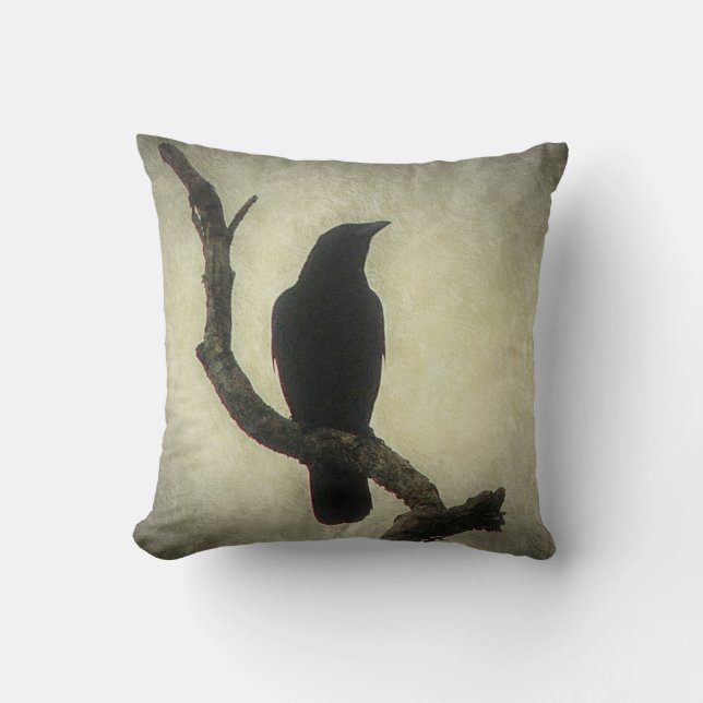 Crow Cushion (Front)