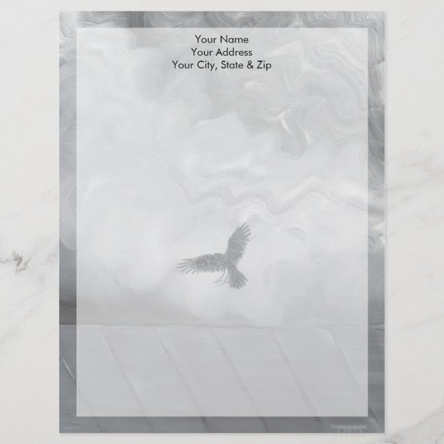 Crow Customized Letterhead (Front)