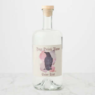 Crow Drink Label