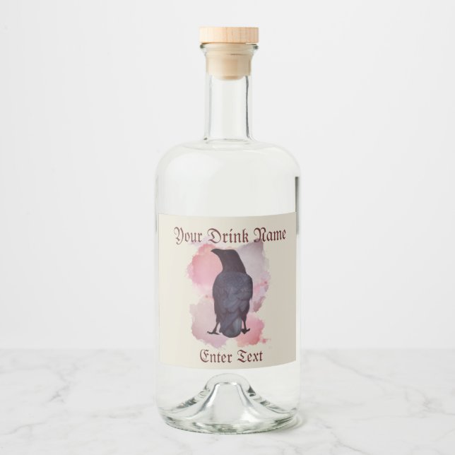 Crow Drink Label (Front)