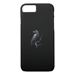 Crow, F-Caw-F Funny Bird Classic Cool iPhone 8/7 Case
