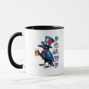 Crow, F-Caw-F Funny Bird Creative Casual Mug