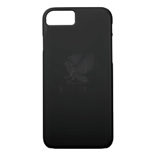 Crow, F-Caw-F Funny Bird Gothic Adult Humor Cool U iPhone 8/7 Case