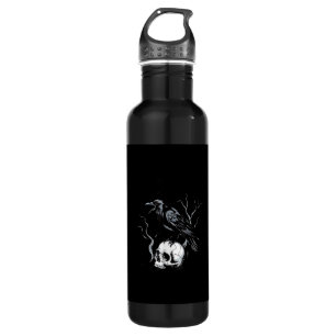 Crow F-Caw-F Funny Bird Saying Humor Meme Desin 710 Ml Water Bottle