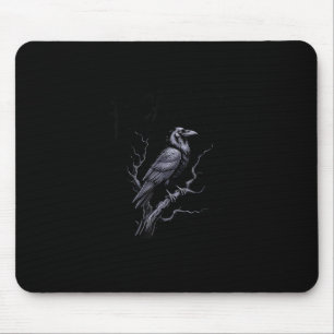 Crow F-Caw-F Funny Bird Saying Humor Meme Mouse Pad