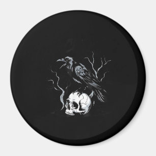 Crow F-Caw-F Funny Bird Saying Humour Meme Desin Magnet