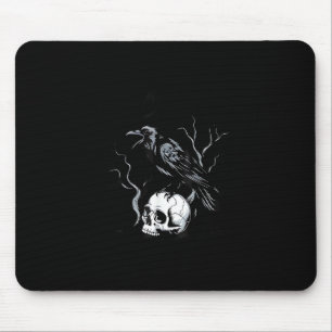 Crow F-Caw-F Funny Bird Saying Humour Meme Desin Mouse Pad