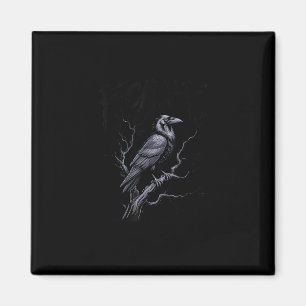 Crow F-Caw-F Funny Bird Saying Humour Meme Magnet