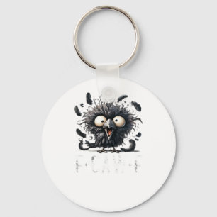 Crow F-Caw-F Key Ring
